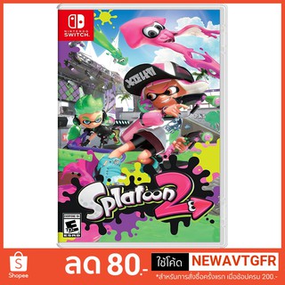 [พร้อมส่ง]Nintendo Switch Splatoon 2 Eng US Asia