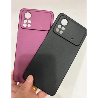 X-level หรูหรา เคส POCO X4 Pro 5G เคส TPU นิ่ม เคลือบ ซิลิโคน เคสด้านหลัง