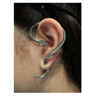 [ใส่โค้ด 66QGA929 ลดทันที 20%]fh057 ต่างหูงูเล็ก