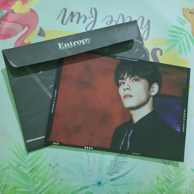 Wonpil ENTROPY โปสการ์ด ALBUM DAY6