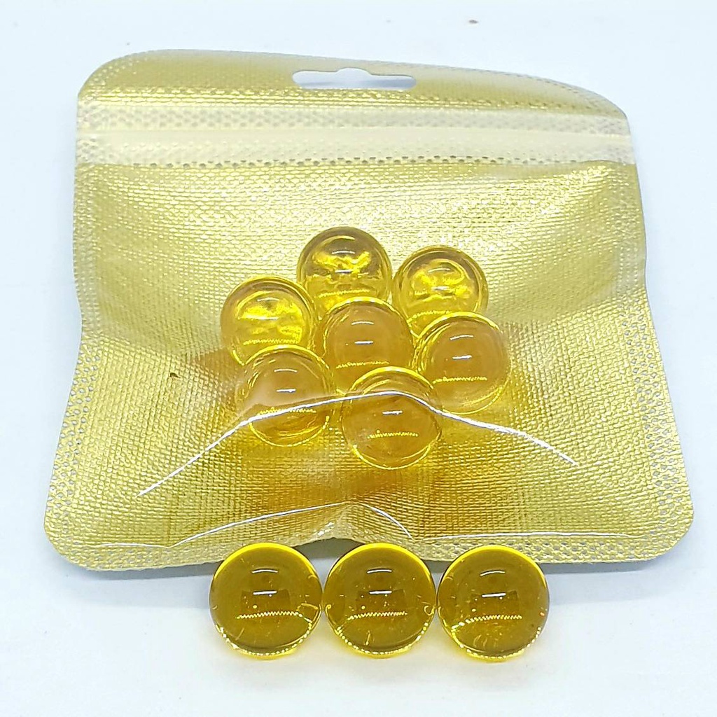 ลูกแก้วใส 16มิล  บรรจุ 7 ดวง ลูกแก้วแท้ เกรด A มาใหม่ แช่น้ำได้  มีหลายสีให้เลือก - รูปที่ 2