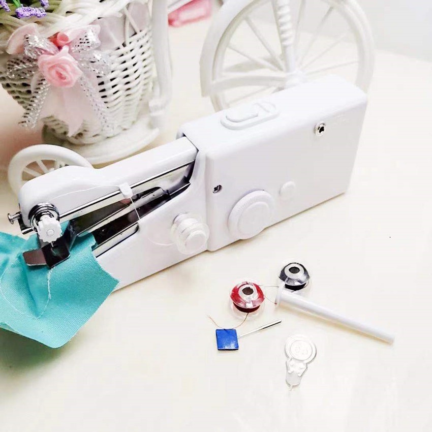 จักรมือถือ จักรเย็บผ้าขนาดเล็ก  เครื่องใช้ในครัวเรือน จักรเย็บผ้า Electric sewing machine