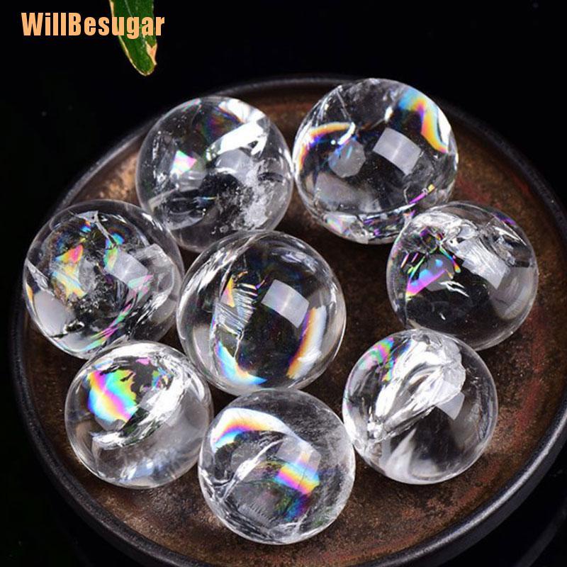 (Willbesugar) เครื่องประดับคริสตัล สีรุ้งธรรมชาติ Diy
