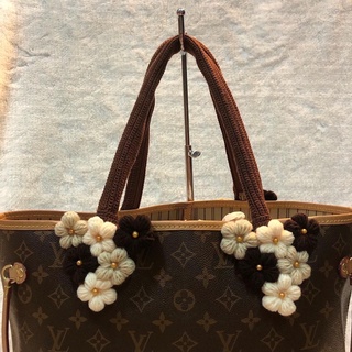 หูถักกระเป๋า LV neverfull, Coach เแฮด์เมด สวย แน่น