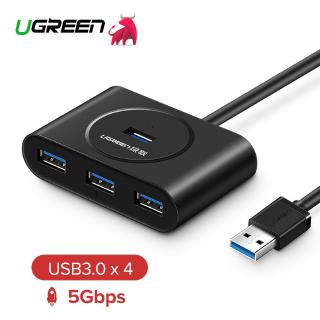 ฮับ Usb 3 . 0 External 4 พอร์ตแยก Usb Micro Usb เพาเวอร์พอร์ต