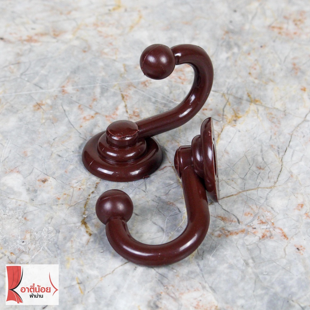 Sale ชุดราวผ้าม่านลายไม้ 0.90-3.20ม.อุปกรณ์ครบชุดราวผ้าม่าน(หัวรางสีโอ๊ค) - รูปที่ 7