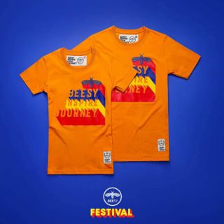 Beesy เสื้อยืด ช/ญ รุ่น Festival สีเหลือง (ราคาต่อตัว)