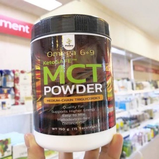 MCT Powder KETO SAFE คีโต ทานได้ 150 กรัม หุ่นดี ไม่อ้วน