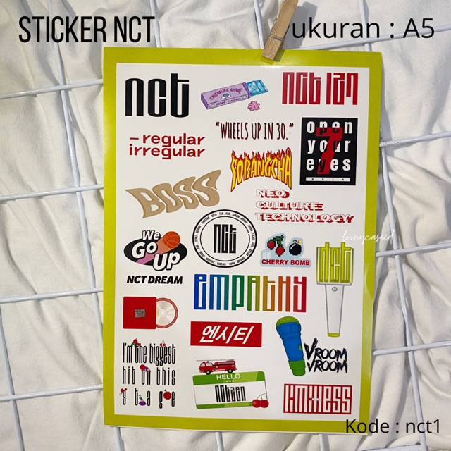 สติ๊กเกอร์ KPOP NCT*