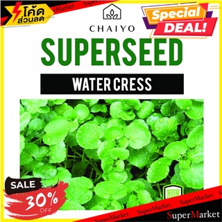 เมล็ดพันธุ์วอเตอร์เครส ชัยโย 450 เมล็ด เมล็ดพันธุ์ WATER CRESS 450 SEEDS ต้นไม้และเมล็ดพันธุ์