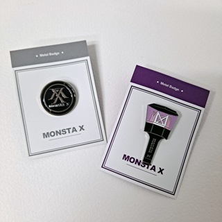 [พร้อมส่ง] [พร้อมส่ง] ป้ายโลโก้โลหะ MONSTA X