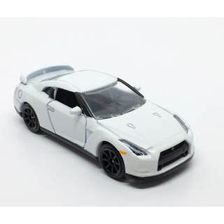 Majorette Nissan GT-R R35 - Upper Logo - White Color /Wheels 8SB /scale 1/61 (3 inches) no Package