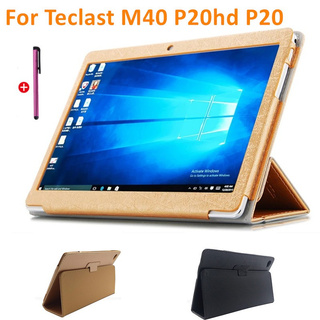 เคสแท็บเล็ตหนัง Pu แบบตั้งได้พับได้สําหรับ Teclast M40 P20Hd P20 Hd 10.1" 2020