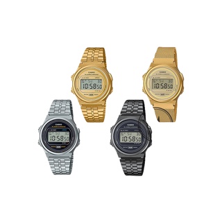 CASIO ของแท้ รุ่น A171 Vintage นาฬิกาผู้ชาย รับประกัน 1 ปี A171WE-1A A171WEG-9A A171WEGG-1A A171WEMC-9A