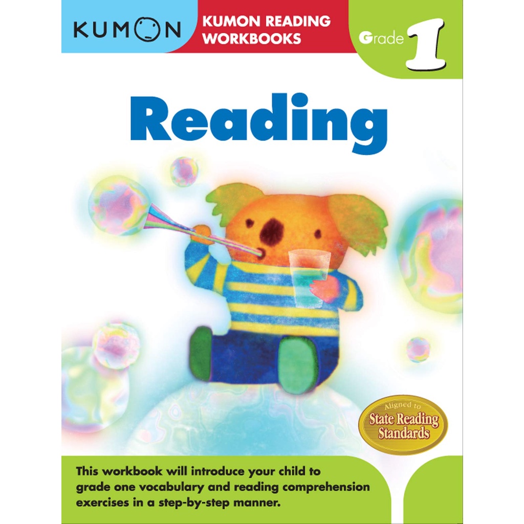 (New) Grade 1 Reading (Kumon) (Kumon Reading Workbooks) พร้อมส่ง