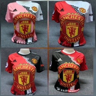 เสื้อบอลเลดี้คอปกแขนสั้น เสื้อบอลหญิงแมนยูManU เสื้อกีฬาคอปกเลดี้ เสื้อสปอร์ตแขนสั้น Manchester United Limited