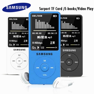 เครื่องเล่น MP4 วิทยุ FM MP3 รองรับการ์ดหน่วยความจํา แบบพกพา หน้าจอ LCD Samsung