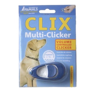 Clix Multi Clicker คลิกเกอร์ฝึกสุนัขรุ่นพิเศษ