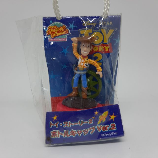 Woody จากภาพยนต์ Toy Story 2 Disney งานฝาขวดน้ำ