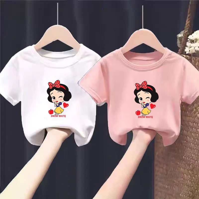 เสื้อยืดซัมเมอร์ลายใหม่ สำหรับเด็กชาย-เด็กหญิง น่ารักสมวัยสดใสใส่สบายมาก (พร้อมส่ง) H-697
