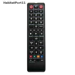 Habitatp รีโมตคอนโทรล AK59-00149A สําหรับ Samsung Blu-Ray BD-FM57C BD-H5100 BD-H5900