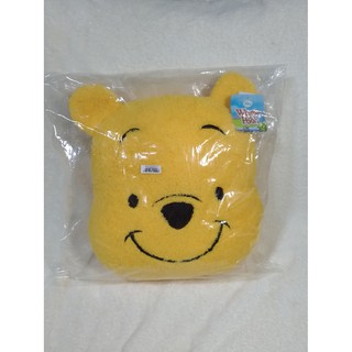 Winnie the Pooh หมอนอิงลายการ์ตูนลิขสิทธิ์ หน้าหมีพูห์ สีเหลือง