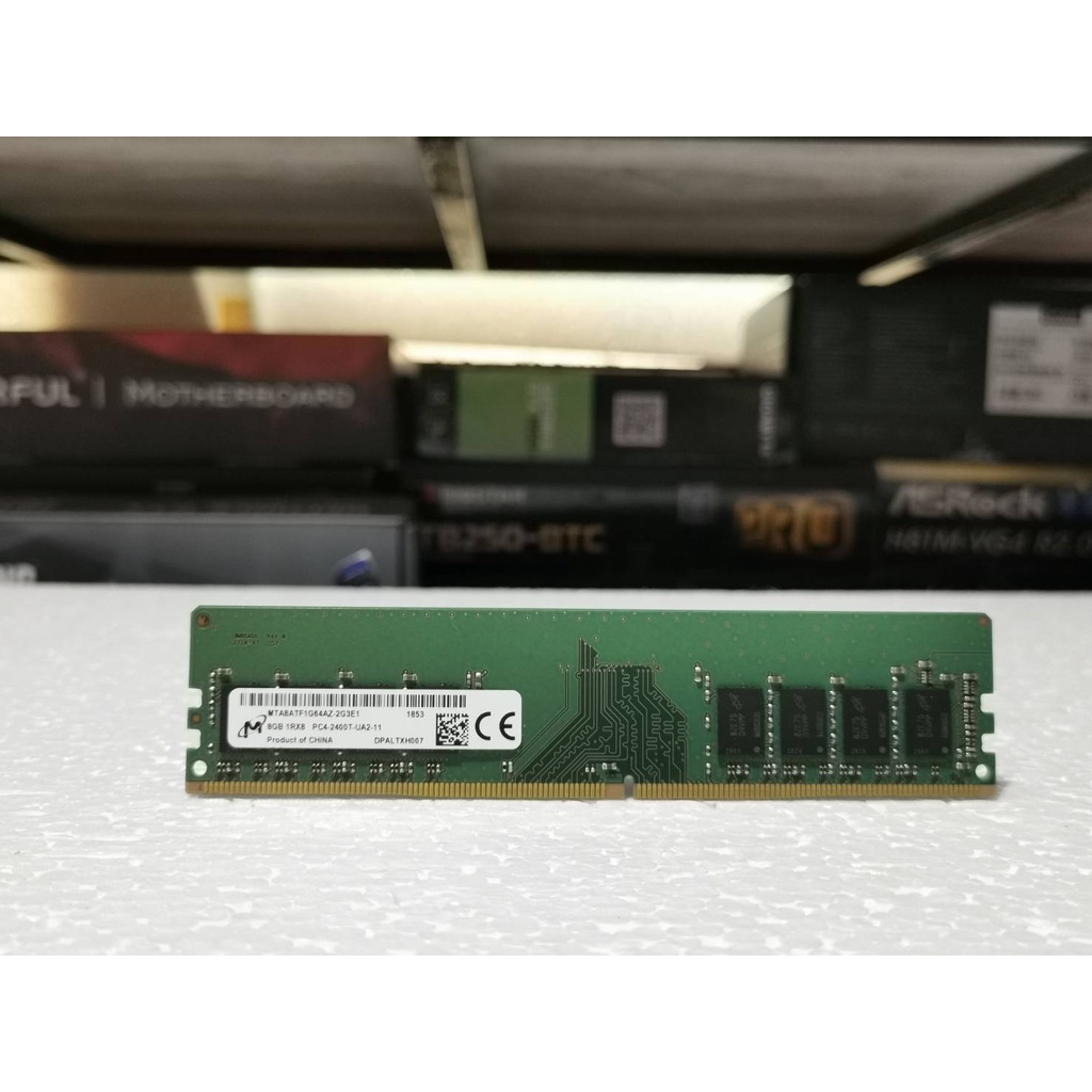 แรม(RAM) DDR4 micron 4GB 8gb bus 2400