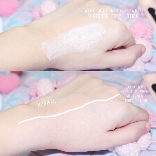 Cathy Doll Ready 2 White Whitener Body Lotion 150 ml. เคทีดอลล์ เรดี้ทูไวท์ ไวท์เทนเนอร์บอดี้โลชั่น รูปที่ 4