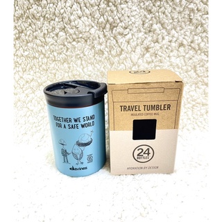 DAVINES TRAVEL TUMBLER 350 ML.แก้วน้ำ สุดน่ารัก เนื้อแก้วดีมาก