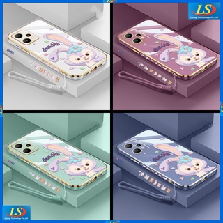 เคส Realme 9 pro เคส Realme 9 เคส Realme 9 pro Plus C25Y C21Y 8 5G 8 pro C3 5i 5 5s 8i 7i C17 C12 C15 เคสโทรศัพท์มือถือ ลายการ์ตูนกระต่าย StellaLou TZ