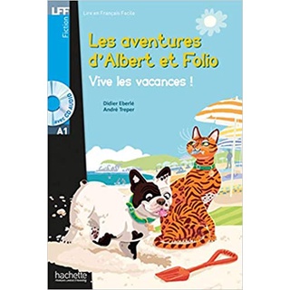 Les aventures dAlbert et Folio: Vive les vacances ! MP3 Audio-Audio : 9782011559777 (นำเข้าของแท้100%)