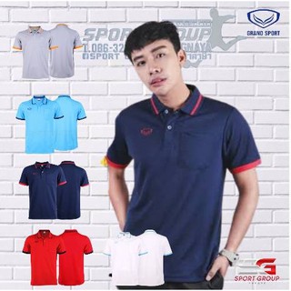 ใหม่! เสื้อโปโลแขนสั้นชาย GRAND SPORT  รุ่น 12-585