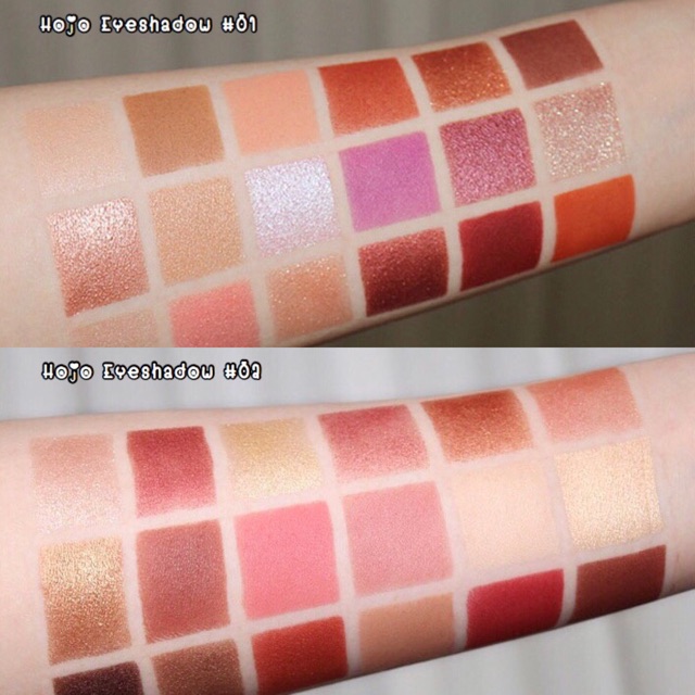 Hojo eyeshadows ❤❣❤️