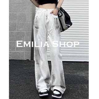 EMILIA SHOP  กางเกงขายาว กางเกงเอวสูง สไตล์เกาหลี 2022 ใหม่  สบาย ทันสมัย ทันสมัย Chic ES220124 36Z230909