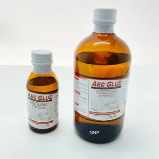 Aec glue น้ำยาเชื่อมอะคริลิคชนิดไร้คราบขาว น้ำยาเชื่อมกรอบพระขนาด 110/480g