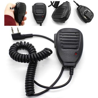 KT ★ ลำโพงไมโครโฟนสำหรับ Baofeng Walkie Talkie Radio UV-5R BF-888 S