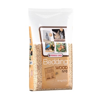 (แพ็กเกจ 5 kg.)Wood Bedding ไม้สับ รองกรงสัตว์เลี้ยง
