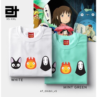 เสื้อยืด Ghibli Anime Spirited Away Chihiro No Face v5 Customized Unisex TShirt for Men and Women