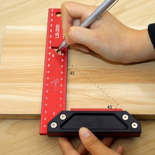[CSS] ไม้บรรทัดอลูมิเนียมอัลลอย 200 มม. 150 มม. 300 มม. สําหรับงานไม้ Diy
