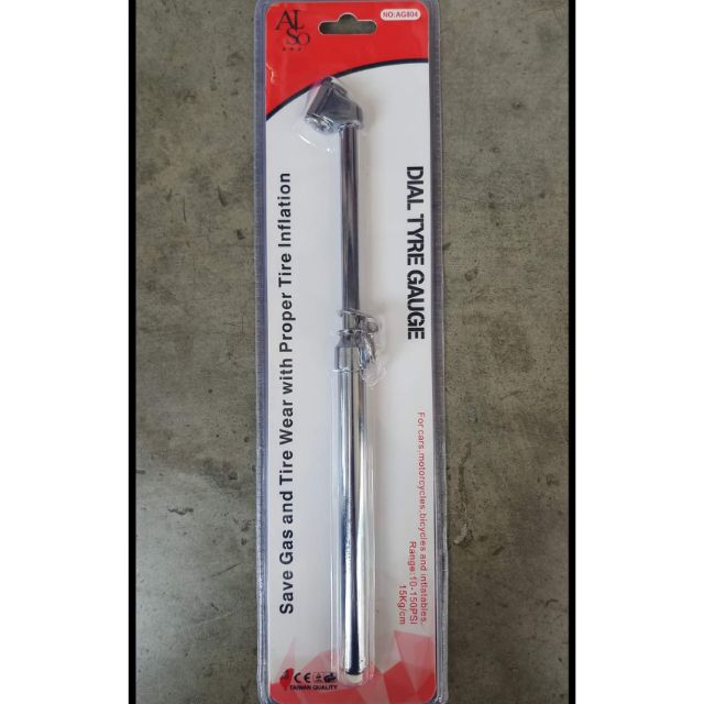 แท่งวัดลมยาง ALSO 10-150 psi AG804