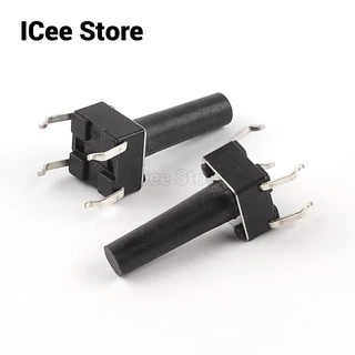 สวิตช์ปุ่มกดทองแดง 6*6 DIP 4PIN รีเซ็ตเอง 50 ชิ้น