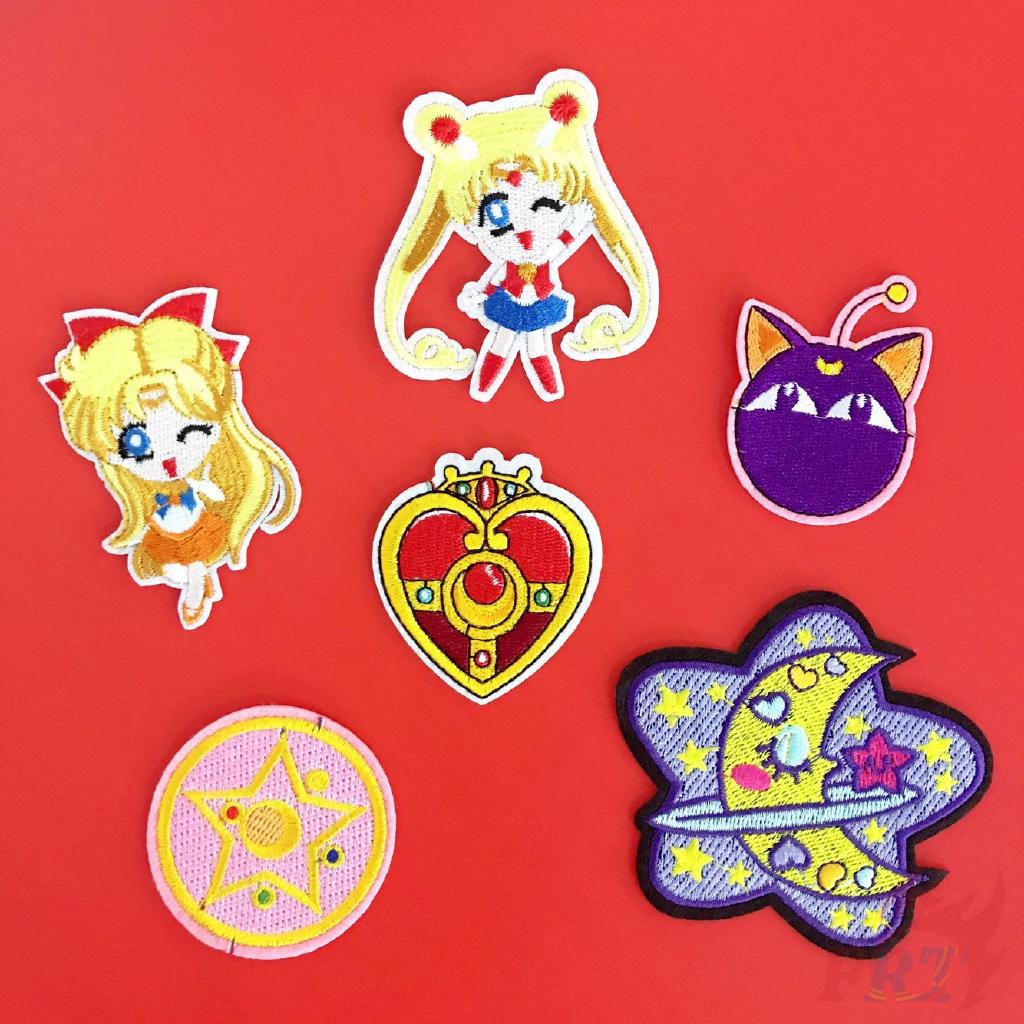 แผ่นผ้าพิมพ์ลาย sailor moon diy สําหรับงานหัตถกรรม 1 ชิ้น