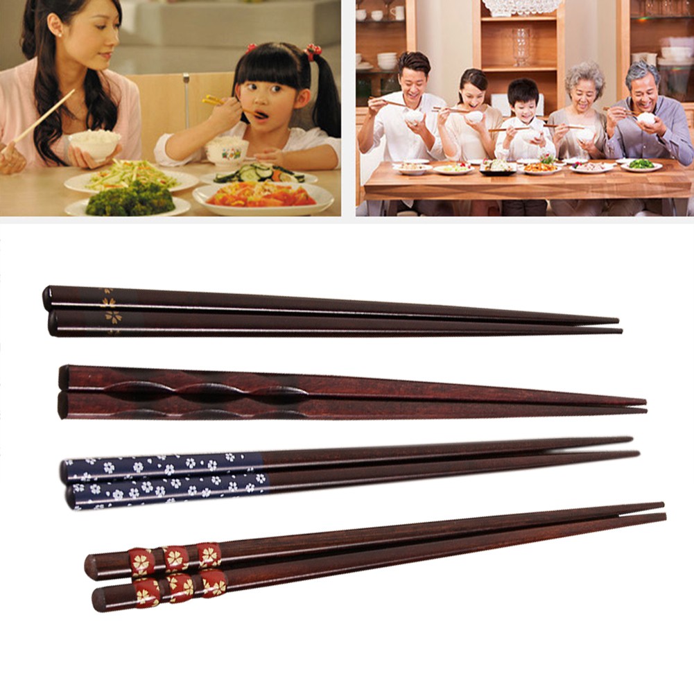 Cutleries 29 บาท ตะเกียบไม้สไตล์ญี่ปุ่น shozes chopstick Japanese Style Chopsticks wooden chopsticks Sushi Chopsticks Home & Living