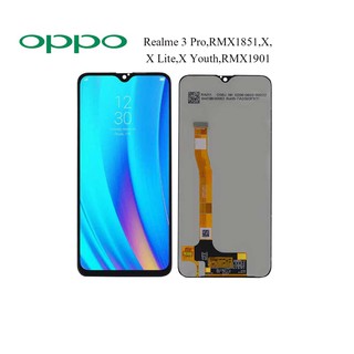 จอ LCD.Oppo Realme 3 Pro,RMX1851,X,X Lite,X Youth,RMX1901+ทัชสกรีน