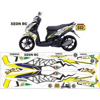 สติกเกอร์คาร์บูเรเตอร์ สําหรับ Yamaha Xeon Xeon Old Xeon 125