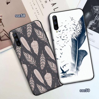 เคสโทรศัพท์มือถือ ซิลิโคนนุ่ม ลายขนนก สีชมพู สําหรับ หัวเว่ย Y6p Y5p Y8p Y7a Y9a Y6 2019 Y9 Y7 Prime 2019