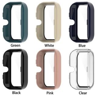 เคส PC ป้องกันเต็มจอ พร้อมกระจกนิรภัย สําหรับ Huami Amazfit BIP 3 / BIP 3 Pro watch Cover