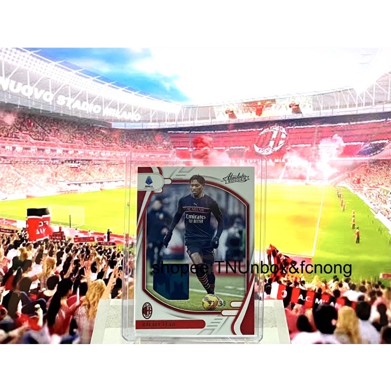 การ์ดชิ้นส่วนเสื้อนักฟุตบอล 2021-22 Panini Chronicles - Rafael Leao /99