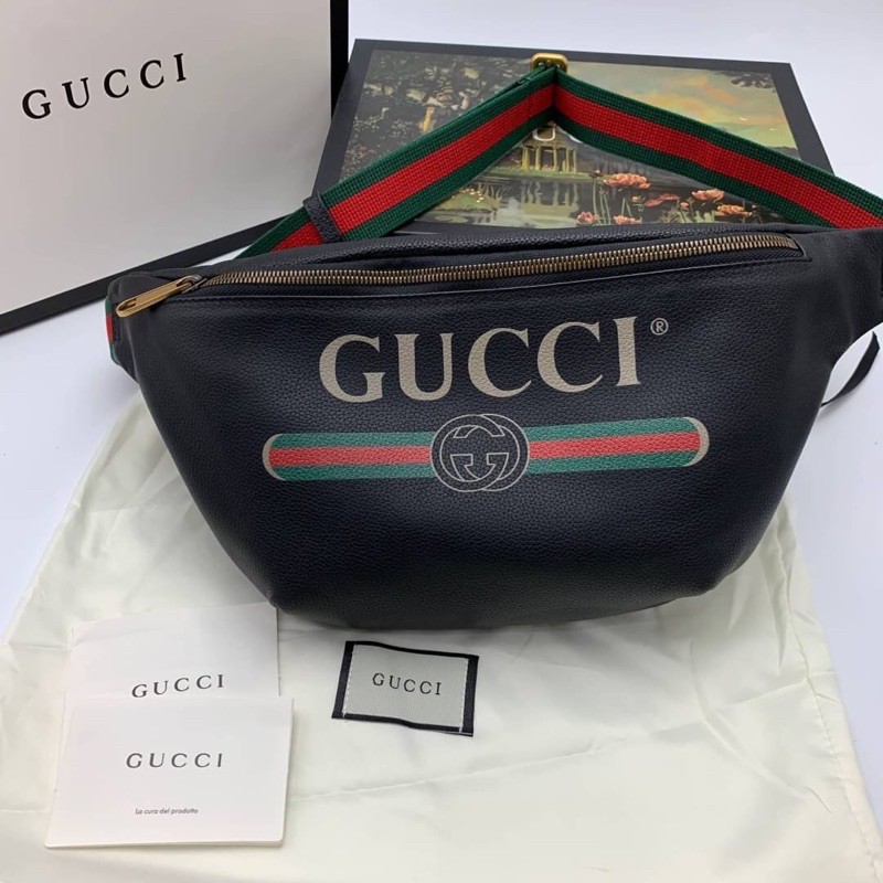 Gucci belt bag original leather