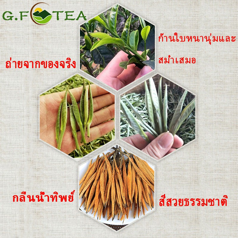 ชาแดง ชาจีน ชาดำ ชาแดงdajinzhen ชายูนนาน red tea 大金针 红茶 - รูปที่ 6